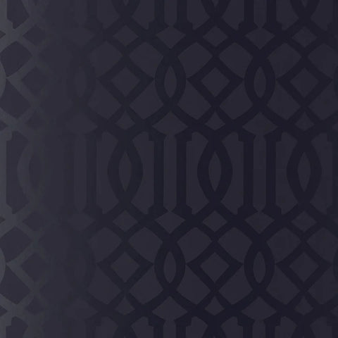 2707215 Imperial Trellis Onyx Gloss Wallpaper