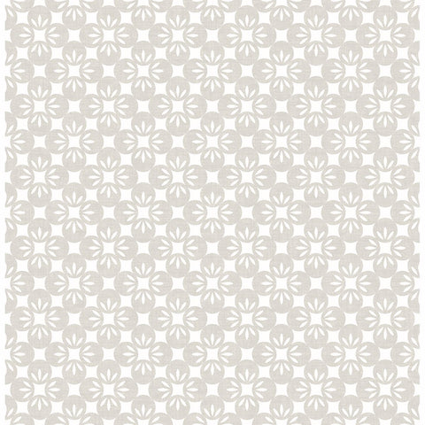  2716-23829 Orbit Neutral Floral Wallpaper