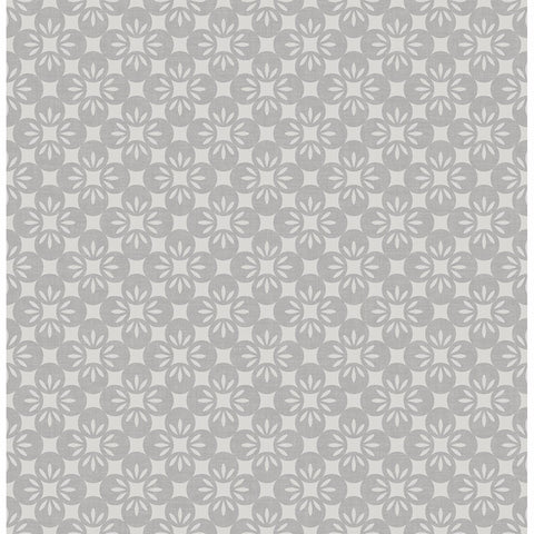 2716-23830 Orbit Grey Floral Wallpaper
