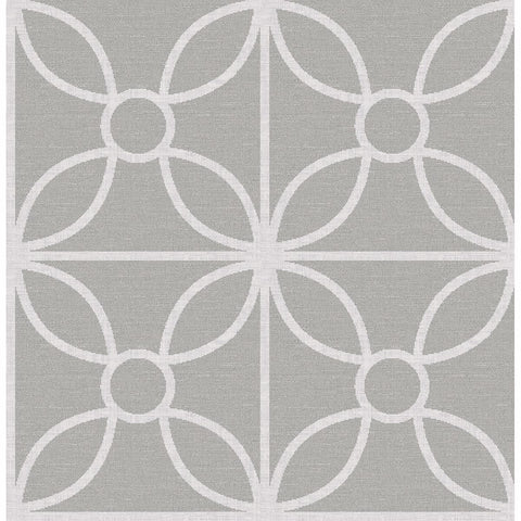 2716-23858 Savvy Grey Geometric Wallpaper