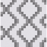 2716-23864 Mosaic Black Grid Wallpaper