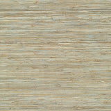 2732-65437 Taizhou Blue Grasscloth Wallpaper