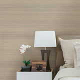 2741-6048 Fernie Brown Challis Silk Wallpaper