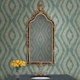 2763-24219 Ethereal Green Ogee Wallpaper