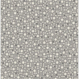 2764-24341 Bento Grey Geometric Wallpaper