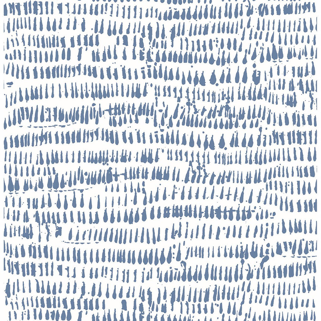 Wall Runes Blue 2764-24357 Runes Blue Brushstrokes Wallpaper – wallcoveringsmart