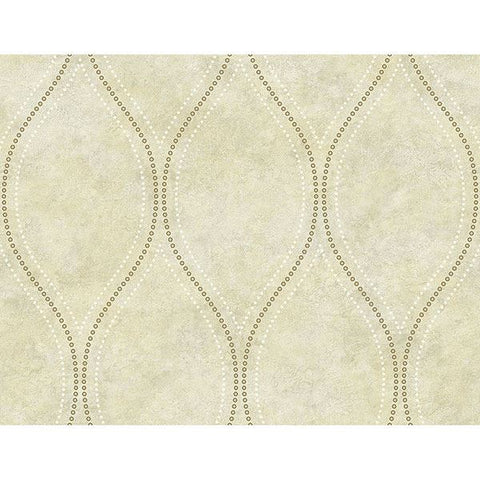 2765-BW40207 Eira Beige Marble Ogee Wallpaper