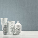 2765-BW40812 Oriel Slate Fine Linen Wallpaper