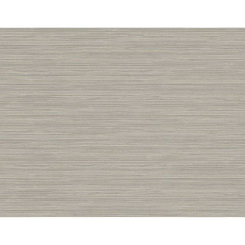  2765-BW40905 Bondi Grey Grasscloth Texture Wallpaper