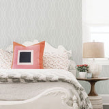 2782-24512 Coventry White Trellis Wallpaper