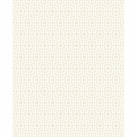 2782-24532 Boxwood Neutral Geometric Wallpaper