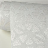  2782-24547 Prism White Geometric Wallpaper