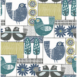 2821-25114 Hennika Multicolor Patchwork Wallpaper