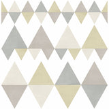 2821-25127 Trilogy Sage Geometric Wallpaper