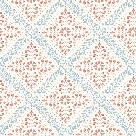 2827-4514 Nyborg Multicolor Ornamental Geometric Wallpaper