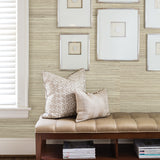 2829-80009 Changzou Beige Grasscloth Wallpaper