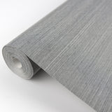 2829-80043 Binan Grey Grasscloth Wallpaper