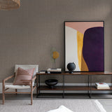 2829-80080 Gaoyou Taupe Paper Weave Wallpaper