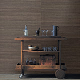 2829-82023 Xidi Brown Grasscloth Wallpaper