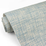 2829-82038 Arlyn Light Blue Grasscloth Wallpaper