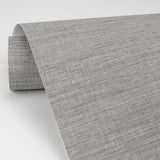 2829-82051 Essence Grey Linen Texture Wallpaper