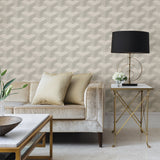 2829-82053 Y Knot Light Grey Geometric Texture Wallpaper