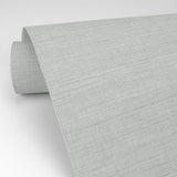 2829-82061 Essence Light Grey Linen Texture Wallpaper