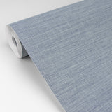 2829-82062 Essence Light Blue Linen Texture Wallpaper