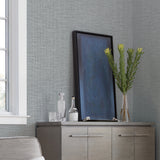 2829-82065 In the Loop Multicolor Faux Grasscloth Wallpaper