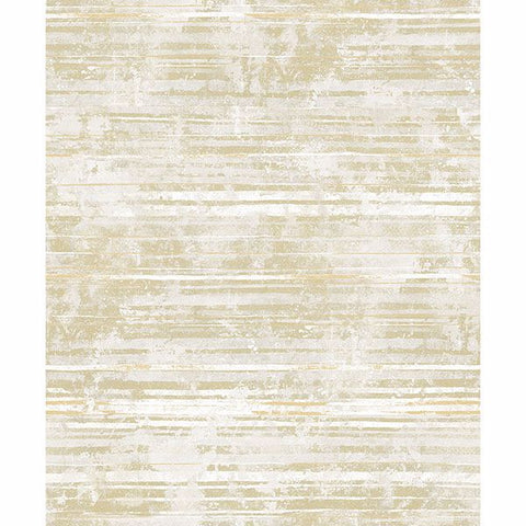 2838-IH2251 Makayla Light Yellow Stripe Wallpaper