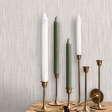 2861-25292 Chiniile Grey Faux Linen Wallpaper