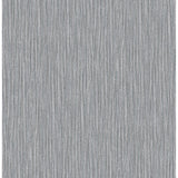2861-25294 Raffia Charcoal Faux Grasscloth Wallpaper