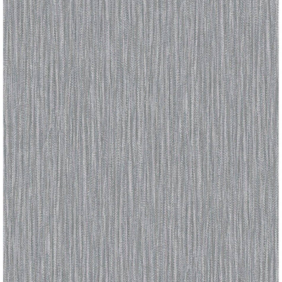 2861-25294 Raffia Charcoal Faux Grasscloth Wallpaper