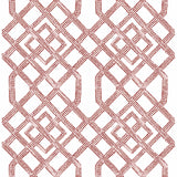 2861-25705 Traverse Red Trellis Wallpaper