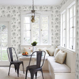 2861-87519 Umbra Light Grey Floral Wallpaper
