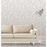 2889-25231 Kalmar Grey Hazy Stripe Wallpaper