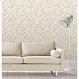 2889-25233 Kalmar Beige Hazy Stripe Wallpaper