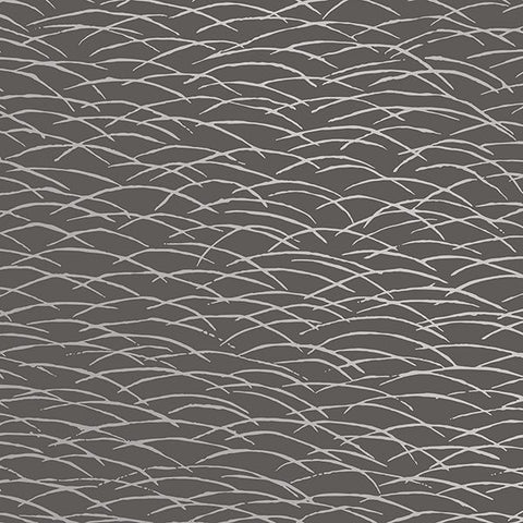 2889-25245 Hono Taupe Abstract Wave Wallpaper