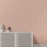 2889-25250 Osterlen Light Pink Trellis Wallpaper