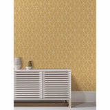 2889-25253 Osterlen Yellow Trellis Wallpaper