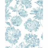 2901-25415 Folia Blue Floral Wallpaper