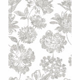 2901-25416 Folia Taupe Floral Wallpaper
