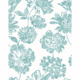 2901-25418 Folia Aqua Floral Wallpaper