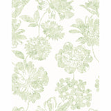 2901-25419 Folia Light Green Floral Wallpaper