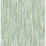 2901-25421 Raffia Thames Green Faux Grasscloth Wallpaper