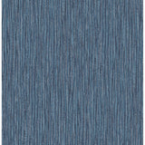 2901-25423 Raffia Thames Blue Faux Grasscloth Wallpaper