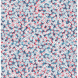 2901-25443 Giverny Red Miniature Floral Wallpaper