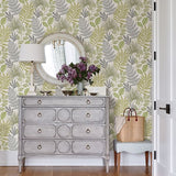 2901-87503 Palomas Grey Botanical Wallpaper