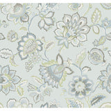 2901-87515 Corona Light Blue Jacobean Wallpaper