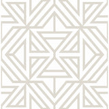 2902-25554 Helios Bone Geometric Wallpaper